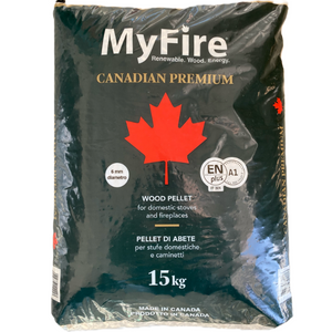 Pellet canadese MyFire premium 15 Kg