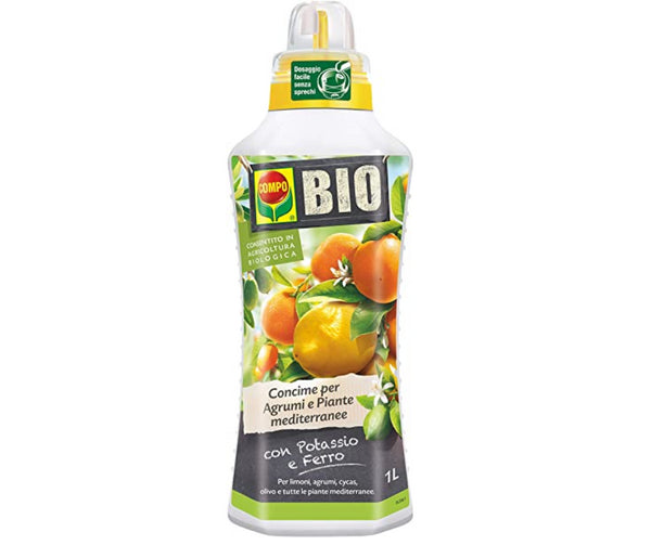 Concime bio agrumi e piante mediterranee 1 lt Compo