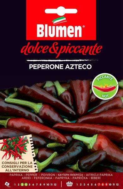 Semi Peperone piccante Azteco Blumen