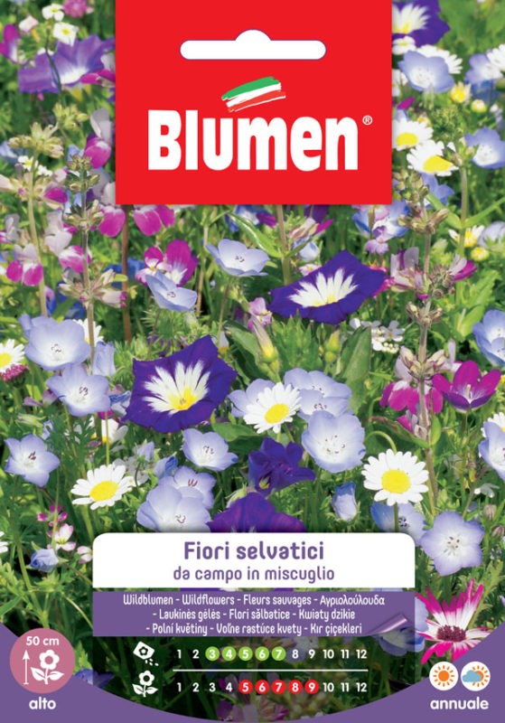 Blumen - Semi - Fiori - Selvatici - Campo - Miscuglio - Busta
