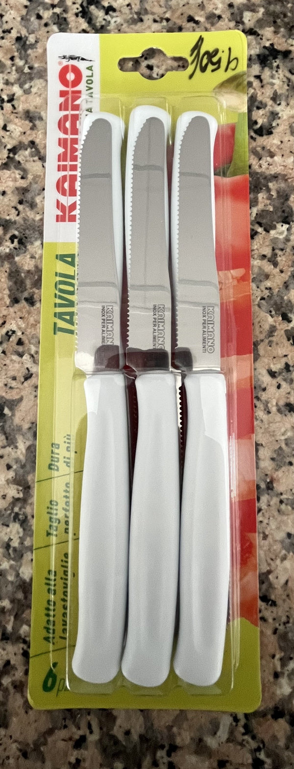 Coltelli - Kaimano - Tavola - inox - Set 6 coltelli
