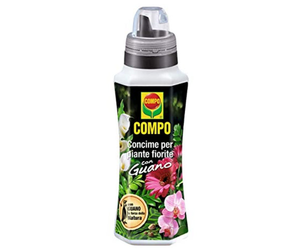 Compo - Concime - Piante - Fiori - Guano - 1 LT - Organico - Naturale - Concimazione