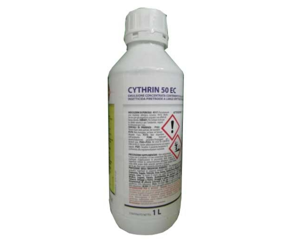 Cythrin 50 EC x 1 Lt - Emulsione - Concentrata - Insetticida - Piretroide - Largo - Spettro - Parassiti - Erbacee