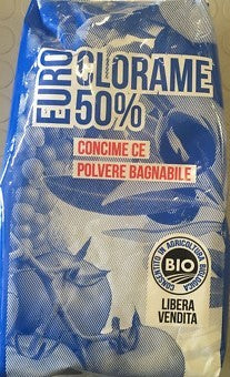 Euroclorame 50% - rame - ferro - polivalente - fenolasi - laccasi - 1 Kg