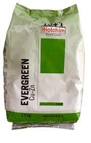 Evergreen Cu Zn x 2,5 Kg - alta concentrazione di Rame - Zinco - Boro - acido citrico