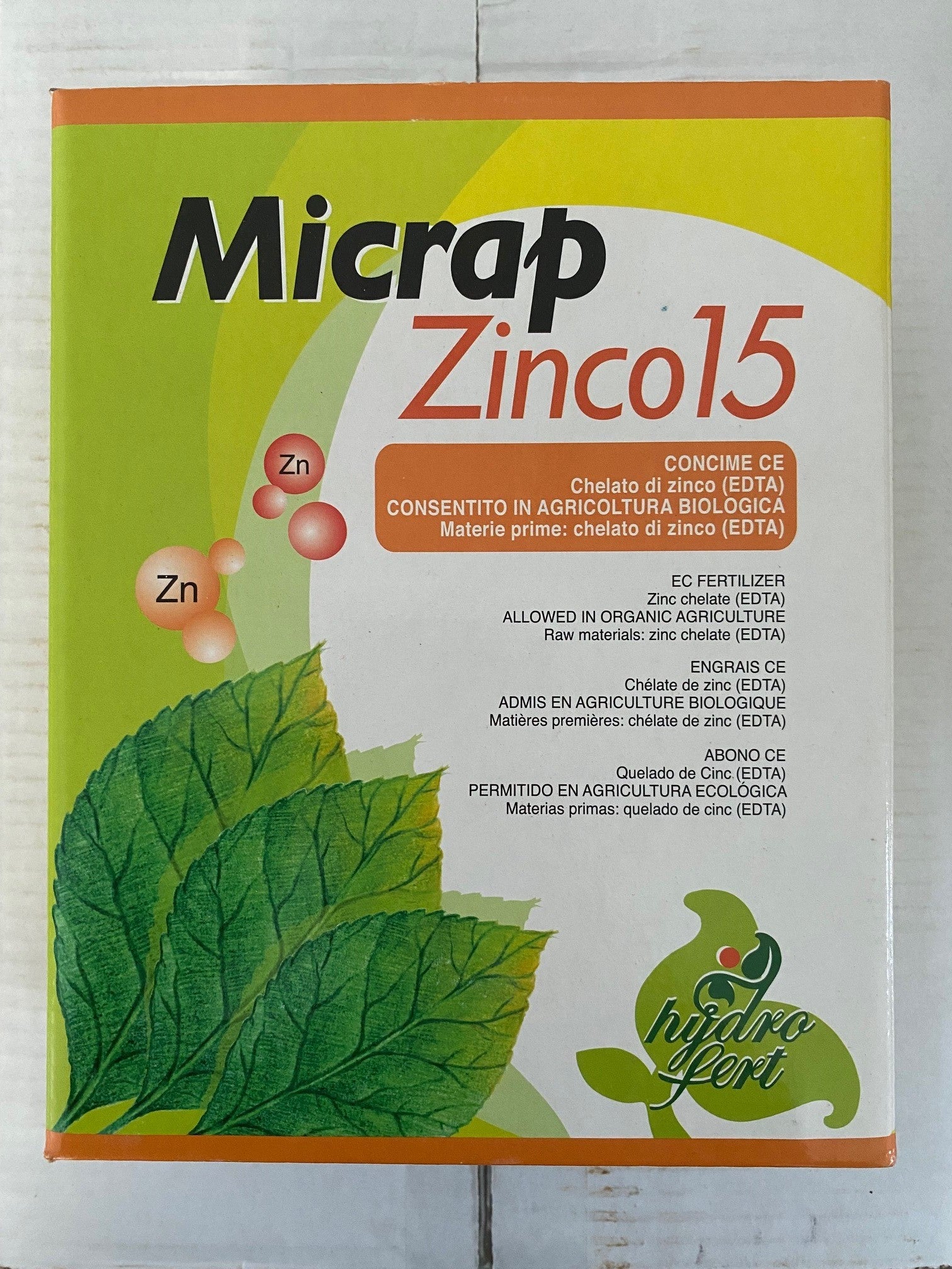 Micrap Zinco 15 x 1 Kg
