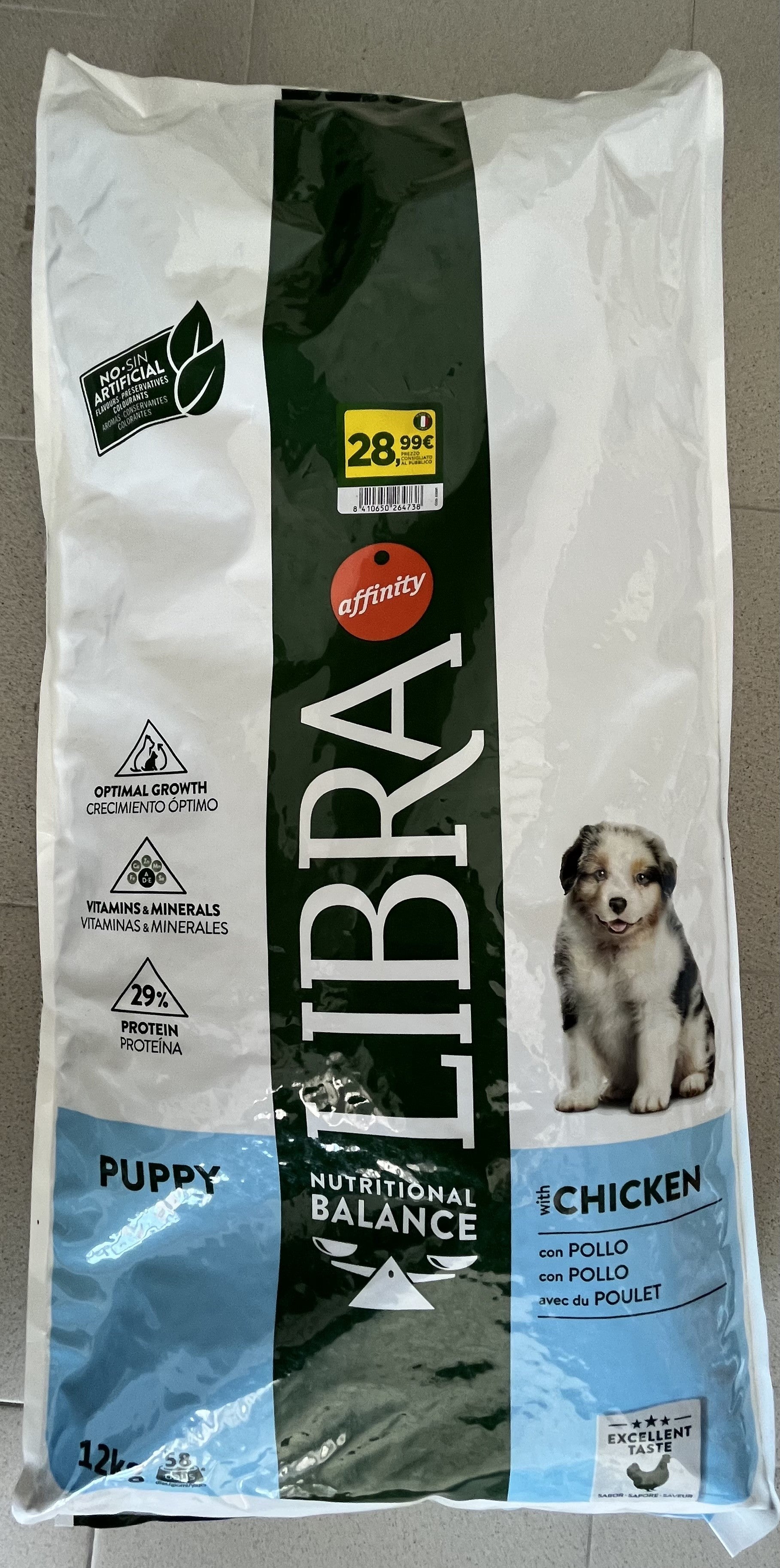 Pets - Libra - Croccantini - Nutritional - Balance - Pollo - 12 Kg