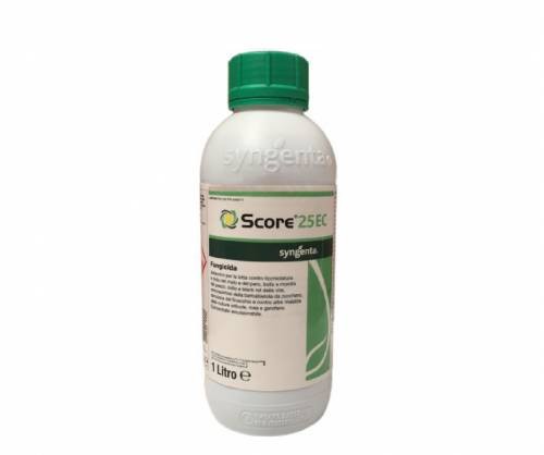 Score 25 EC - Fungicida per ticchiolatura, oidio, bolla, monilia, cercosporiosi, ramularia e black rot
