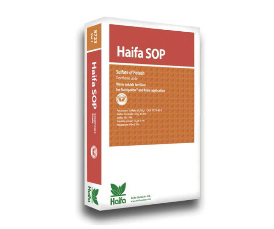 Solfato Potassico - Haifa - massima purezza - potassio - assimilazione - radicale - fogliare